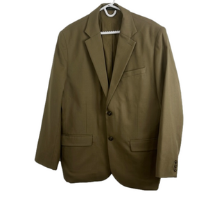 LL Bean Taupe Wool Men's Blazer